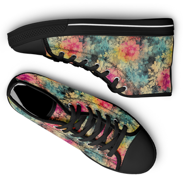Chokefish™ Urban Peak Retro High Tops-Acid-Wash-007-2